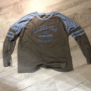 UNC knights apparel name brand long sleeve cotton top. Size XL.